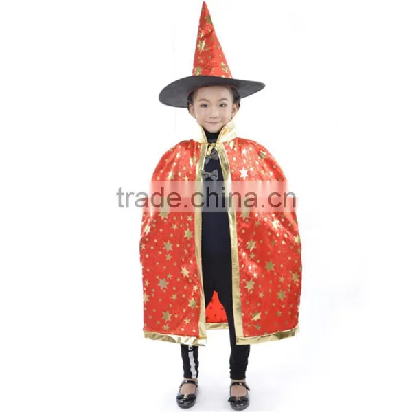 Wholesale Good Quality Bright Colorful Halloween Party Cosplay Cloaks for Children photo-4