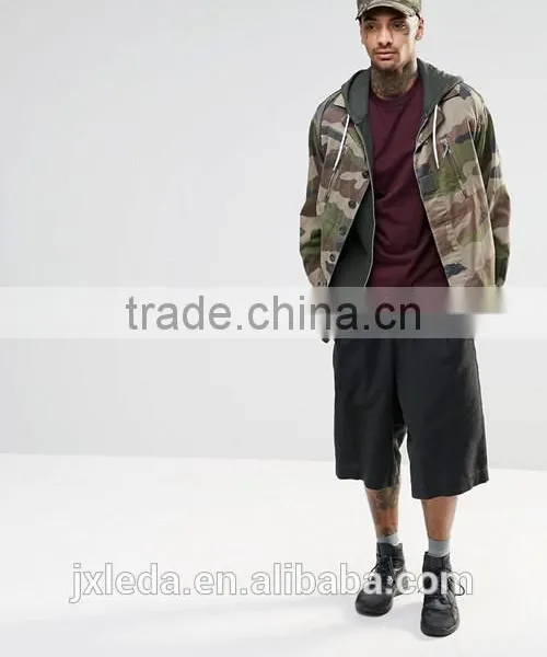 Wholesale Cropped Plain Crewneck T-shirt OEM Gym Men photo-4