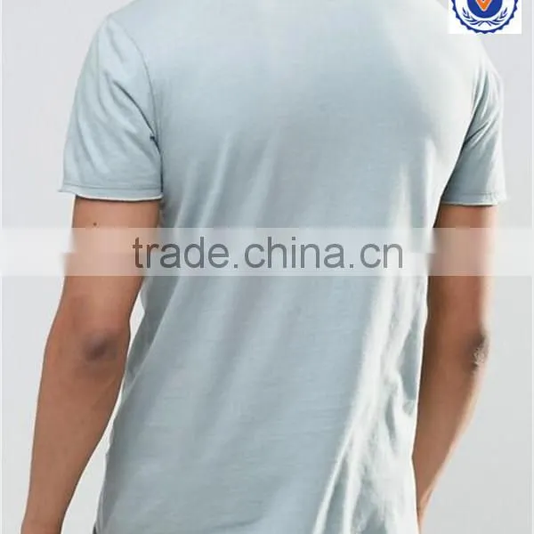 High Quality Cotton Mens Round Neck T-shirt photo-2