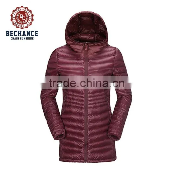 H1041 Women Ultralight Down Jacket Winter Warm Clothing Long Coat photo-2