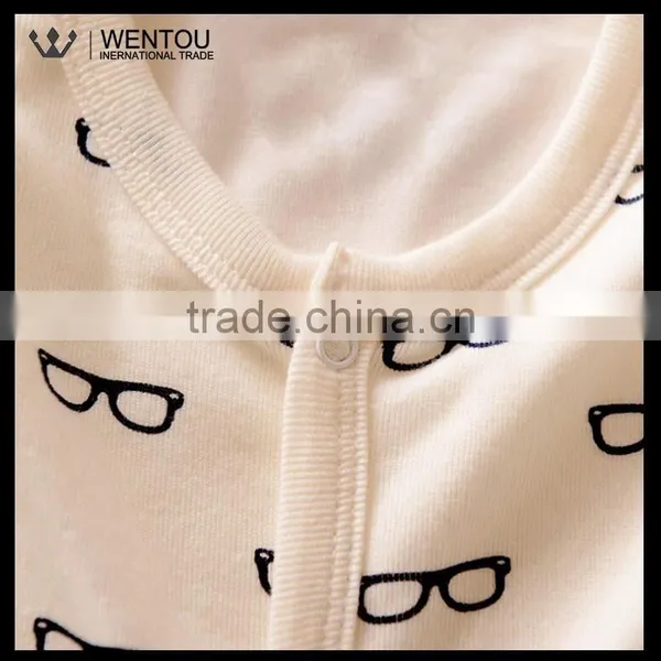 Wholesale Personalized Cotton Newborn Baby Romper Suit photo-6
