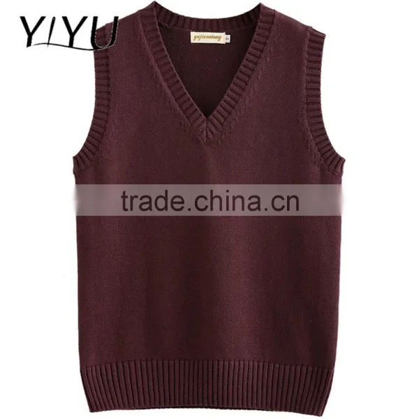 Casual Loose Flower Embroidery Knit School Uniform Cardigans for Students photo-6