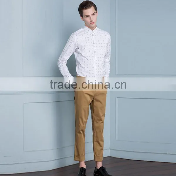 Bulk Fashion Casual 2016 Men Fancy Dress Shirt photo-4