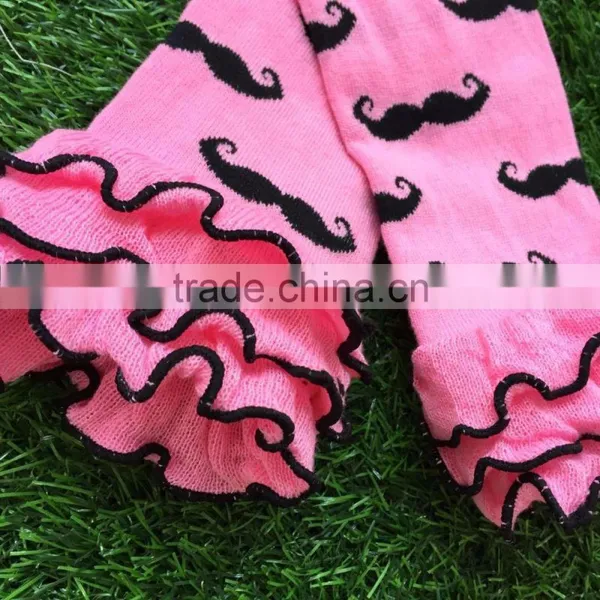 Baby Girls Boutique Clothing Infant Girl Kids Clothes Pink Fashion Romper With Matching Headband and Legwarmer Set photo-4