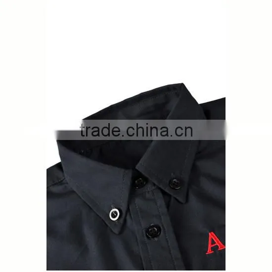 Women Cut Fitting Shirt With 100% Cotton Official Work Shirt Dress for Lady photo-5