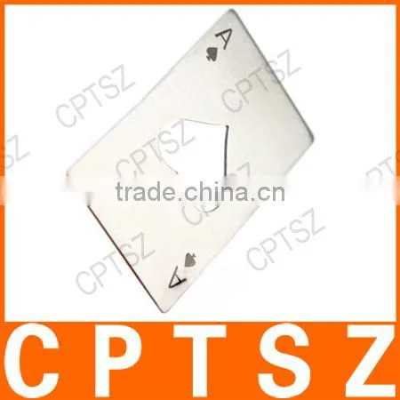 Spade A Shape Poker Card Bottle Opener for Promotional Gift photo-2