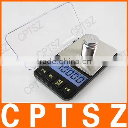 Precision Scales Stainless Steel Digital Pocket Scale Balance Jewelry Weighing Scale photo-3