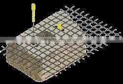 Warp knitted Fiberglass Geogrid