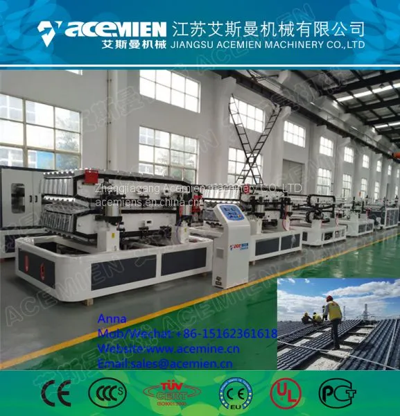 PVC Synthetic Resin Tile Production Machine/Production Line photo-3