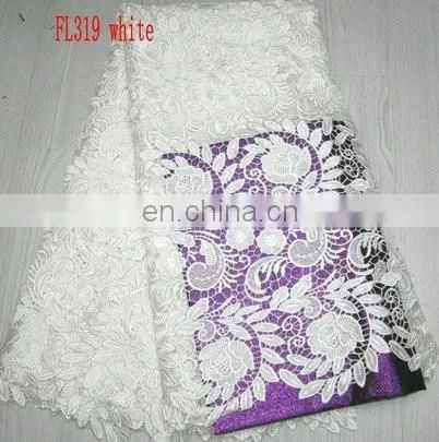 Recommended Cord Lace Fabric for Woman Dress(FL319)high Quality/best Price/in Stock/popular/fashion/prompt Delivery photo-6