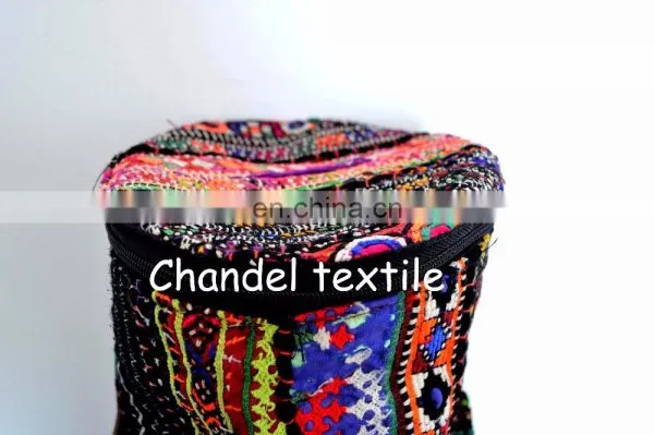 Banjara Yoga Mat Bag One of a Kind - Handmade Bag Cross Body Banjara Style Yoga Bag Yoga Met Bag Ethnic Hand Embroidered Vintage photo-6