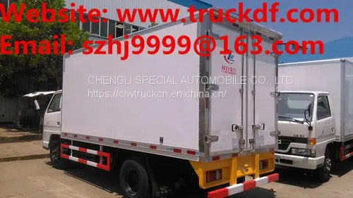 HOT SALE! Cheaper Price Chang'an 4*2 LHD Gasoline Mini Refrigerated Van Truck, photo-2