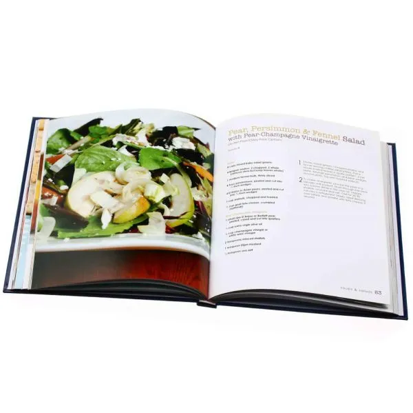 Full Color Hardcover Book Custom Cookbook Printing photo-5
