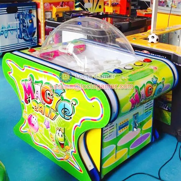 Zhongshan Locta Amusement Redemption Equipment, Magic Pinball for Kids, Fighter Game Machine, Coin Operated, Ball Shooti photo-3