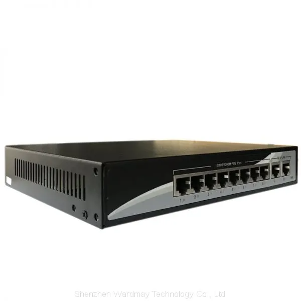 8chs Double 1000Mbps Uplink Portpoe Switch photo-2