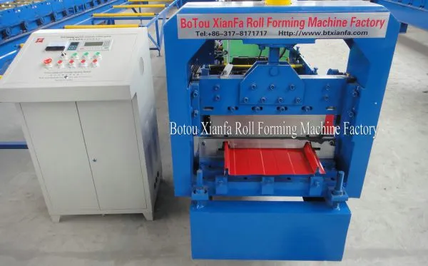 Standing Seam Roofing Sheet Roll Forming Machine photo-3
