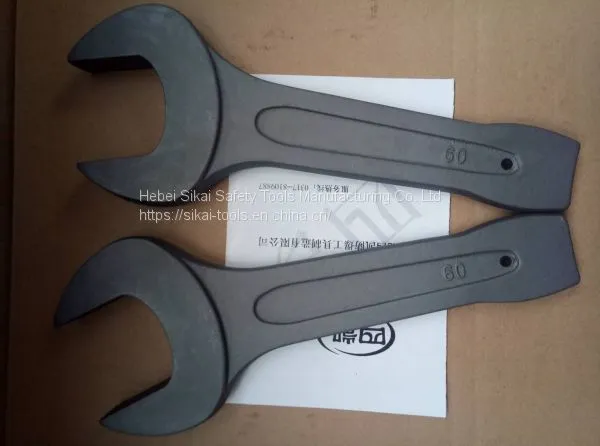 Factory Direct Sale Carbon Steel Slogging Open Spanner Drop Forged photo-5