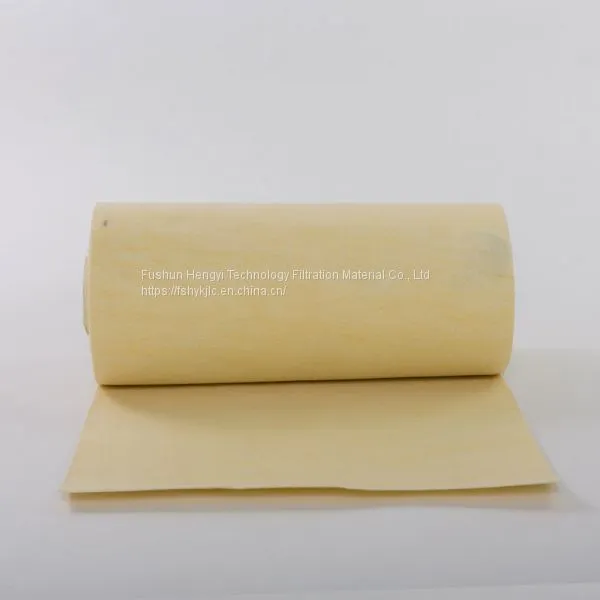 High Temperature Glass Fiber Dust Filter Fabric/fms Needle Punched Filter Felt photo-2