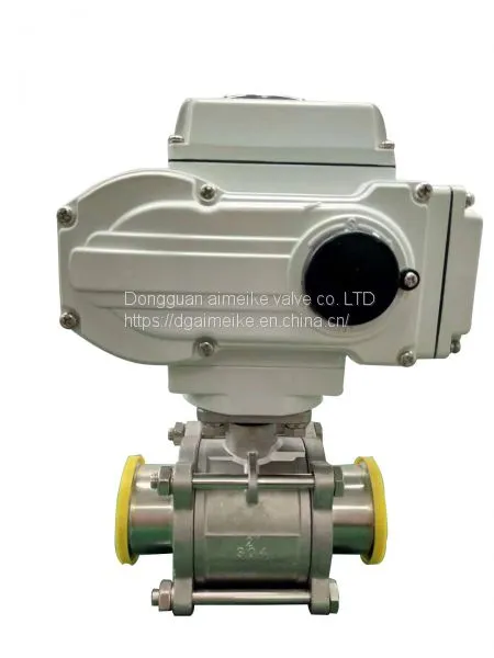With Connection Flange Electric Ball Valve With Switch Control