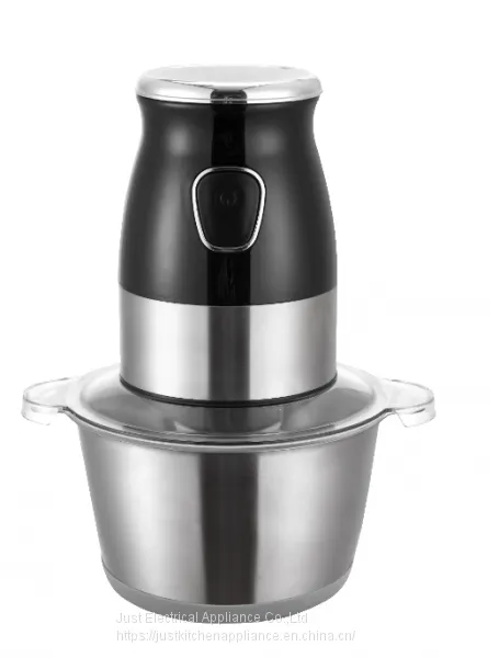 300W/500W SUS304 2-in-1 Food Processor Electrical 600ml Blender Juicer and 2L Meat Grinder Chopper photo-2