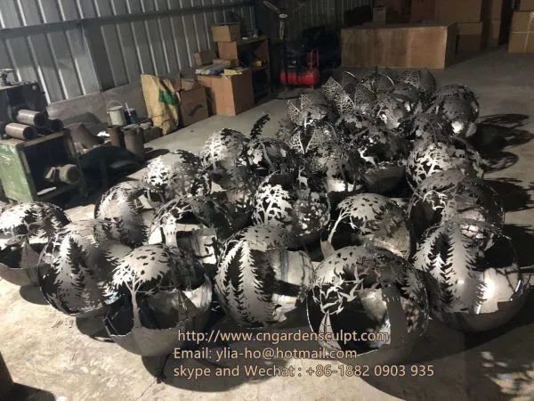 Garden Fireballs Mass Production of Laser Silhouette Ball photo-3