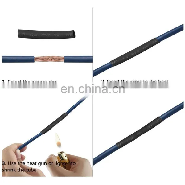 Hampool Best Price Dual Wall Colorful Automotive Insulated Heat Shrink Tube With Glue photo-7