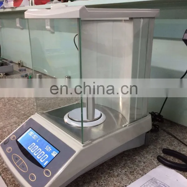 0.1mg 0.0001g Lab Electronic Analytical Balance photo-2