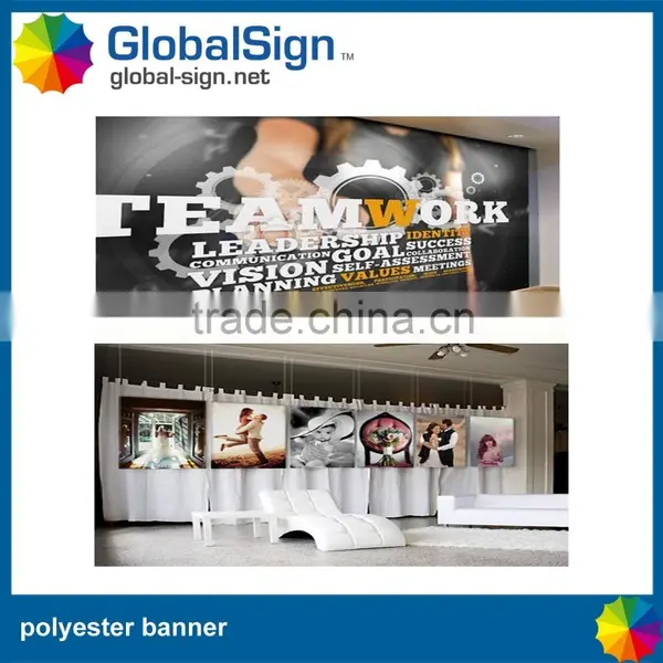 Good Quality Printed Polyester Banners for Backdrops From Shanghai GlobalSign photo-3