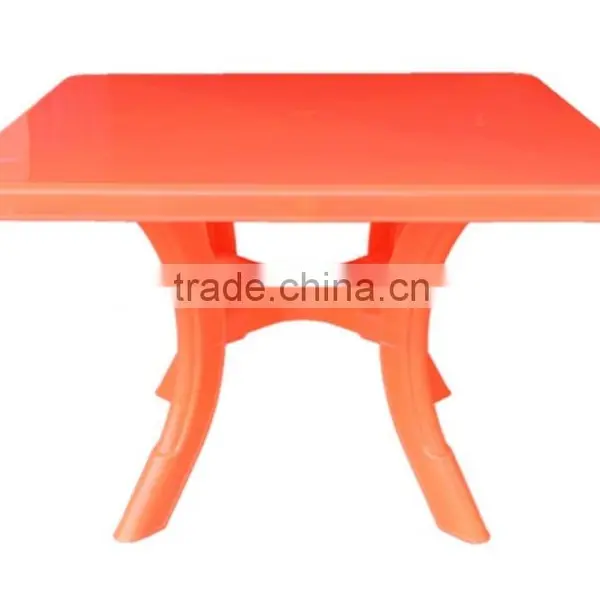 Popular Removable Square Plastic Dining Table photo-2