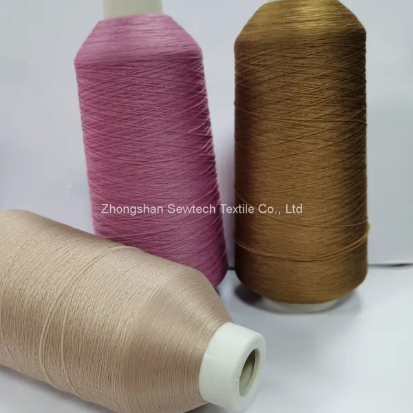 GRS Recycled Nylon Yarn High Strech Sewing Thread photo-3