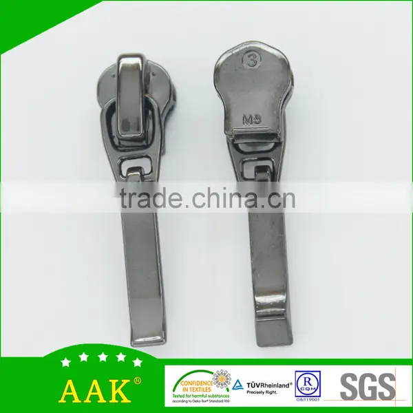 Factory Direct Wholesale 3# Gun Metal Y Teeth Close End Zippers With Puller A3M028 photo-4