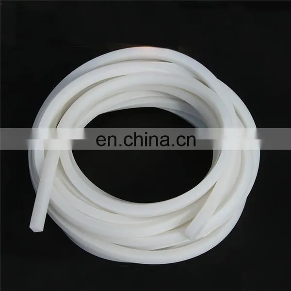 Free Sample Silicone FKM NBR Rubber Sealing Strip Solid Round Square O Ring Cord EPDM photo-4