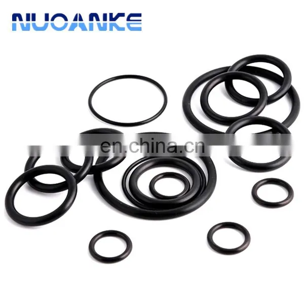 Hot Selling Cheap Price 70/80/90 Shore A Rubber Silicone O-Ring Manufacture FPM FKM Black/Green/Brown 1cm Rubber O Ring photo-5