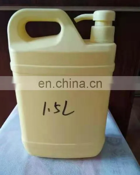 Empty Dish Washing Detergent Hand Sanitizer HDPE Plastic Square Round Lotion Pump 500ml Bottle photo-4