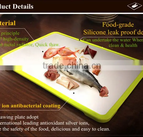 Interesting and Practical Thawing &2014 New Design High Quality Defrosting Tray For Home Use photo-6