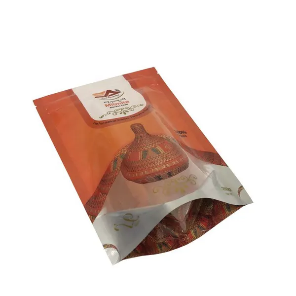 Digital Printed Smell Proof Mylar Bags With Zipper And Window photo-3