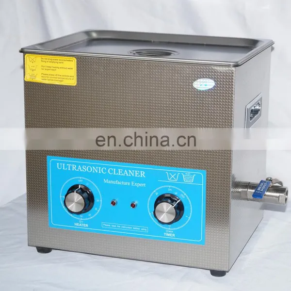 China High Quality 10L 40Khz 240W Industrial Sonotrode Ultrasonic Deep Face Cleaning Machine photo-2