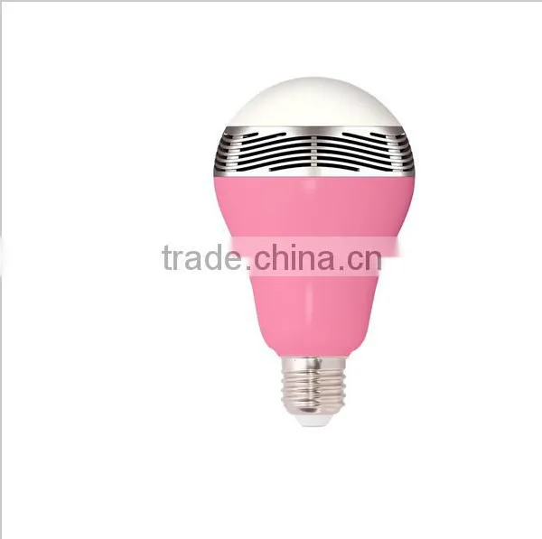 8W Smart E27 Speaker Bluetooth Lamp WIFI Led Bulb Light Ihone/Andrid Remote photo-2