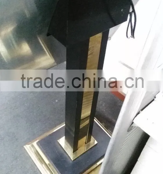 LED Display Stand SignStainless Steels Floor Stand/Light Emitting Diode Pop Board_advertising Stand Signs photo-3