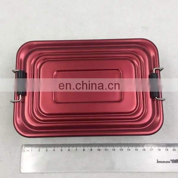 Leakproof Metal Aluminium Food Container With Lid photo-4