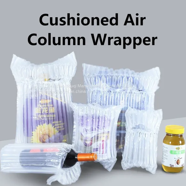 Recycle Cushion Film Roll/ Wine Bottle Cushioned Wrapper/ Can Protective Packaging/ Cushioned Bag for Carton photo-2