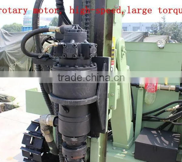 HF100YA2 Bore Hole Drilling Rig, Small Crawler Type DTH Hammer Drilling Rig photo-4