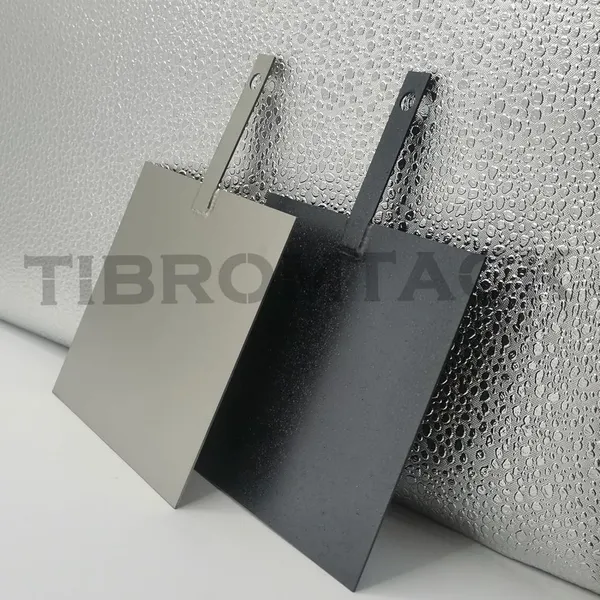 Titanium Electrodes 2PCS for Electrochemical Application, Titanium Anode Plate With MMO Ruthenium-Iridium Coating photo-4
