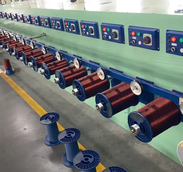 Class B F H Triple Insulated Coil Winding Machine Wire ENAMELED Copper Wire for Electric Motor Winding photo-4