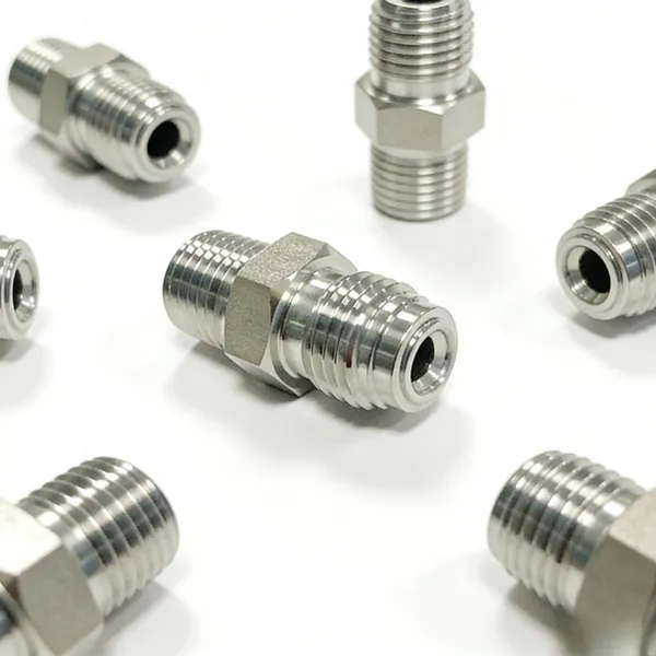 Precision VCR Fitting Male Weld Nipple in Stainless Steel for CNC Machining and Mold Applications photo-5