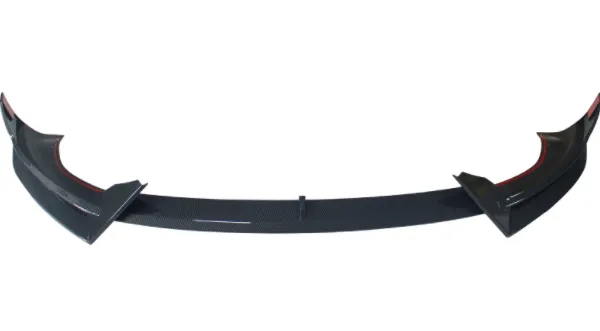 Carbon Fiber Front Lip for Tesla Model Y Juniper - 3K Twill Weave