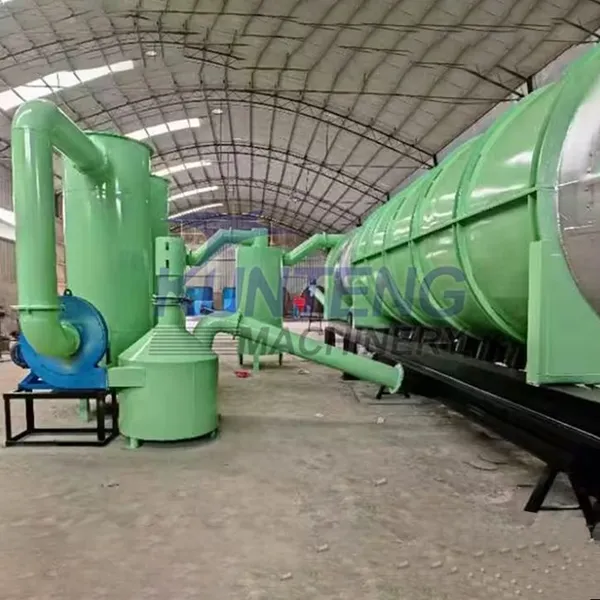 Olive Shell Cashew Shell Hazelnut Shell Continuous Carbonization Furnace Carbon Powder Making Machine photo-3