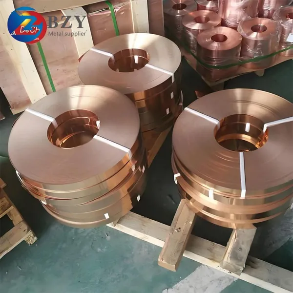 On Sale Copper Coil Roll 35 Micron Copper Foil Copper Alloy Coil photo-4