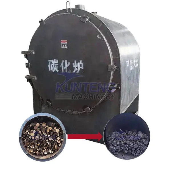 Small Activated Carbon Rod Making Machine Active Carbon Fines Processing Equipment Furnaces EPC