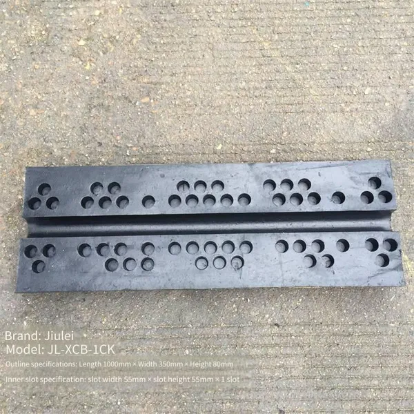 Jiulei Brand Jl-xcb-1ck Rubber and Plastic Bridge Belt [size] Length 1000mm * Width 350mm * Height 80mm, Groove Width 55mm * Groove Height 55mm, Single Hole photo-2